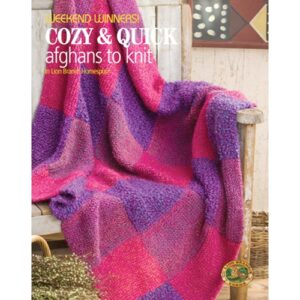 Weekend Winners! Cozy & Quick Afghans to Knit in Lion Brand Homespun