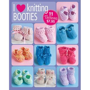 I Love Knitting Booties