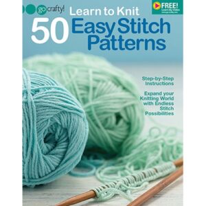 Learn to Knit with 50 Easy Pattern Stitches